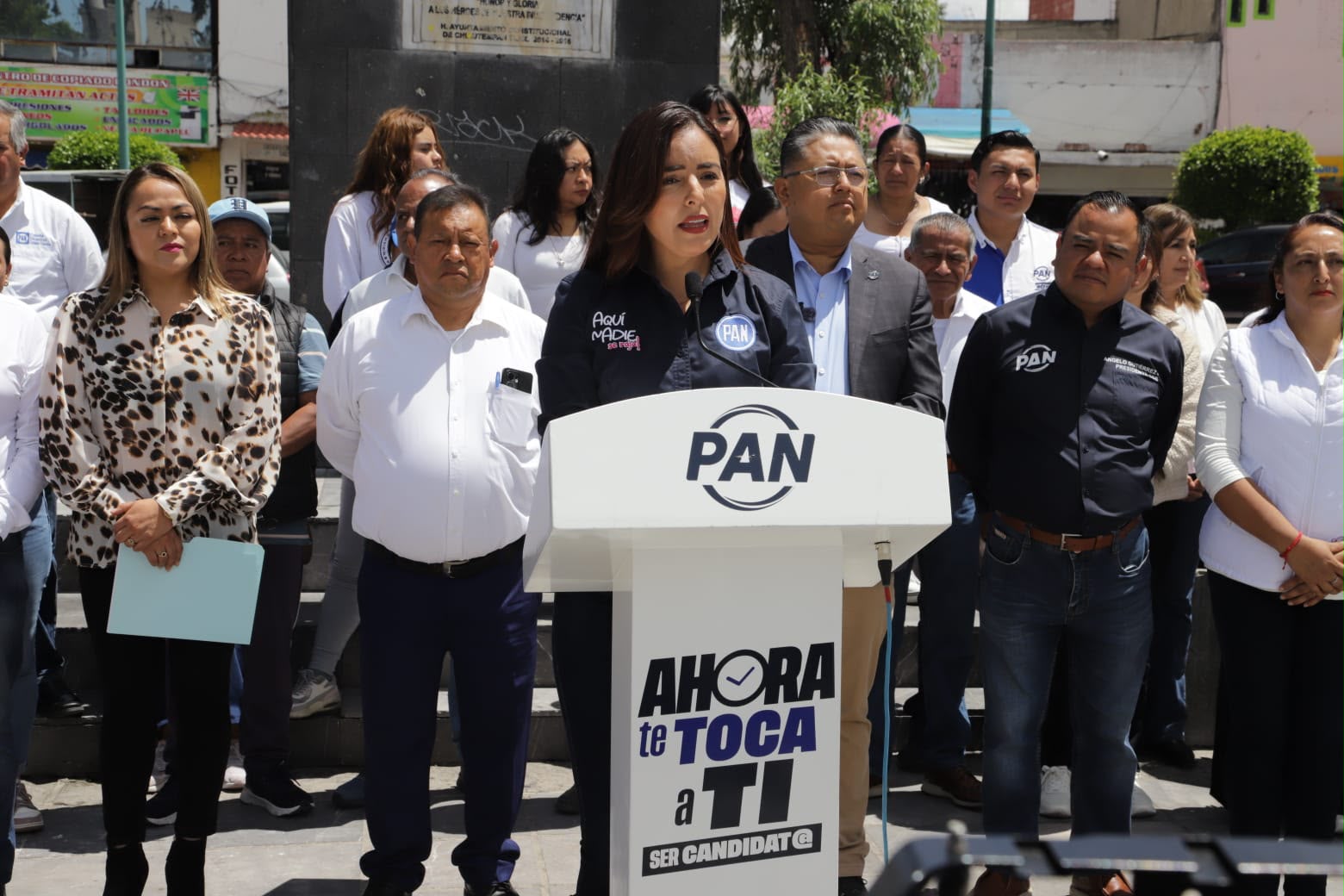 Desde Chiautempan, Miriam Martínez llama a construir un Tlaxcala para las y los tlaxcaltecas